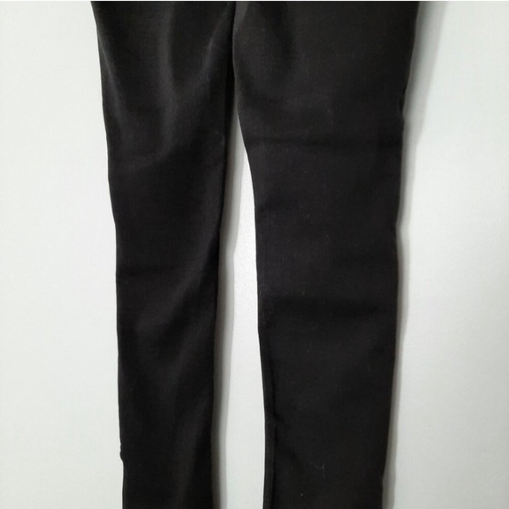 EVERMORE Ankle Zip Black Denim Skinny Leg Jeans Sz 4 - Picture 11 of 15